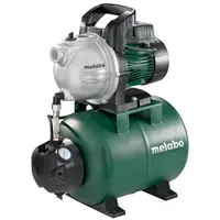 Хидрофорна помпа Metabo с цилиндричен съд  8 м, 3.3 м3/ч, 24 л, 45 м, 1 ", HWW 3300/25 G
