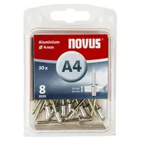 Попнит Novus със стандартна периферия  30 бр./опак., ф 4x8 мм