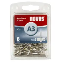 Попнит Novus със стандартна периферия  30 бр./опак., ф 3х8 мм