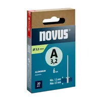 Попнит Novus със стандартна периферия  30 бр./опак., ф 3.2x6 мм