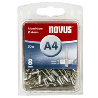 Попнит Novus със стандартна периферия  70 бр./опак., ф 4x8 мм