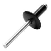 Попнит Bralo алуминиев с широка периферия  ф 4x10 мм, RAL 9005 - product - 081 VLT 109