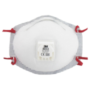 Маска 3M противопрахова тип мида с клапа FFP3 NR D, 8833 - product - 082 ACM 940