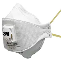 Маска 3M противопрахова сгъваема с клапа, Aura 9312+