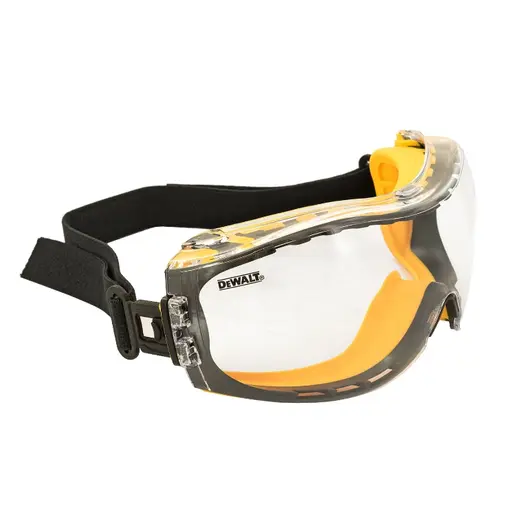 Очила DeWALT защитни противоударни тип маска UV безцветни, Concealer
