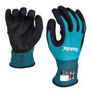Ръкавици Makita със защита от срязване ниво 1 топени в нитрил размер 10, черно и синьо, FitKnit - product - 082 MKT 865