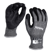 Ръкавици Makita със защита от срязване ниво 7 топени в нитрил размер 10, сиви, Advanced FitKnit - product - 082 MKT 868