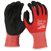 Ръкавици Milwaukee със защита от срязване ниво 1 топени в нитрил размер 11, черно и червено - product - 082 MLA 759
