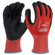 Ръкавици Milwaukee със защита от срязване ниво 2 топени в нитрил размер 10, черно и червено - product - 082 MLA 763