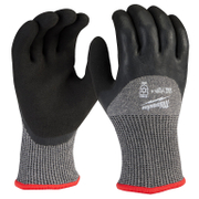 Ръкавици Milwaukee със защита от срязване ниво 5, зимни топени в нитрил размер 10, черно и сиво - product - 082 MLA 788