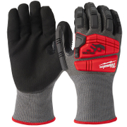 Ръкавици Milwaukee със защита от срязване ниво 5 противоударни топени в нитрил размер 11, черно и сиво - product - 082 MLA 809