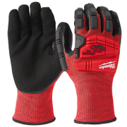 Ръкавици Milwaukee със защита от срязване ниво 3 противоударни топени в нитрил размер 7, черно и червено - product - 082 MLA 800