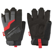 Ръкавици Milwaukee работни дишащи без пръсти размер 8, черно и червено - product - 082 MLA 816