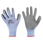 Ръкавици Top Strong топени в латекс полиестерни размер 10, сиви - product - 082 OLM 273