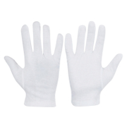 Ръкавици B-Wolf памучни шити размер 8, бели, Ivory - product - 082 PAX 440