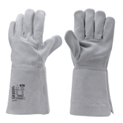 Ръкавици Coverguard за заварчици от телешки велур размер 10, 150 мм, сиви, Euroweld 140 - product - 082 PRV 038