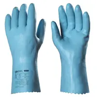 Ръкавици Coverguard латексови  размер 10, 300 мм, светлосини, Eurochem L5210