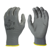 Ръкавици Lacuna топени в полиуретан полиестерни размер 10, сиви, Pinto - product - 082 PRV 226