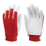 Ръкавици Coverguard от свинска кожа  размер 10, червено и бяло, Eurostrong 840 - product - 082 PRV 220