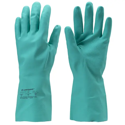 Ръкавици Coverguard акрилонитрилни  размер 10, 320 мм, зелени, Eurochem N5510
