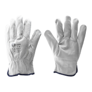 Ръкавици Coverguard от биволска кожа  размер 8, бели, Eurostrong 2238 - product - 082 PRV 438