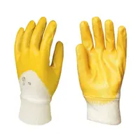 Ръкавици Coverguard нитрилни  размер 11, жълти, Eurostrong 9321