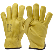 Ръкавици Coverguard зимни работни телешка кожа размер 10, жълти, Eurowinter Finlande 2465 - product - 082 PRV 972