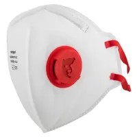 Маска Coverguard противопрахова тип мида с клапа  FFP3 NR D, 6RSV530