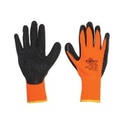 Ръкавици B-Wolf топени в латекс полиестерни размер 10, черно и оранжево, Dragon - product - 082 PRX 434