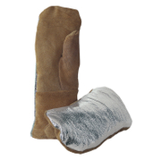 Ръкавици със защита от топлина алуминизирани с 1 пръст размер 10, 350 мм, 250 °C, кафяви - product - 082 PRX 563