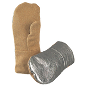 Ръкавици със защита от топлина алуминизирани с 1 пръст размер 10, 350 мм, 1000 °C, бежови - product - 082 PRX 573