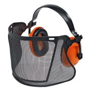 Щит STIHL лицев с пластмасова мрежа с външни антифони черен, Economy - product - 082 STL 388