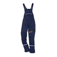 Работен полугащеризон STIHL летен  черен, размер L