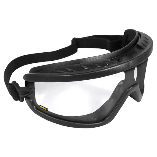 Очила Stanley защитни противоударни тип маска UV черни, SY240-1D EU