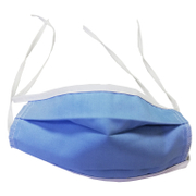 Маска Tersnab санитарна текстилна за многократна употреба 3-слойна, двустранни връзки - product - 082 TRN 624