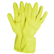 Ръкавици Decorex латексови  размер 10, 300 мм, жълти - product - 082 VLR 109