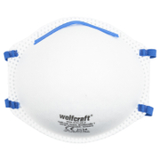 Маска Wolfcraft противопрахова без клапа 15 бр. FFP2 NR D - product - 082 WLF 921