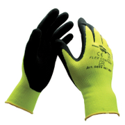 Ръкавици Wurth топени в латекс акрилни размер 9, черно и жълто, Flex Comfort Thermo - product - 082 WUR 601