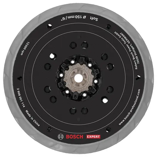 Подложна шайба Bosch за ексцентършлайф мека ф 150 мм, Expert Multi-Hole