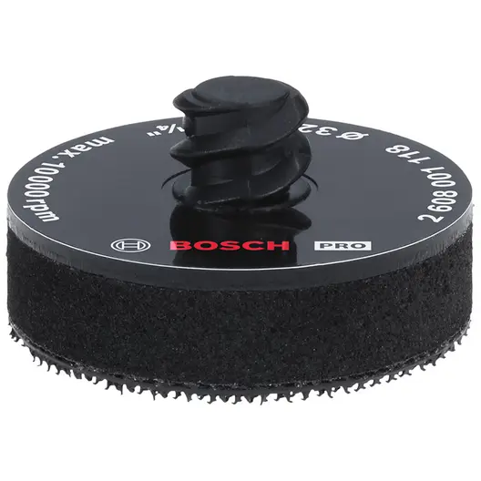 Подложна шайба Bosch за полирмашина велкро  ф 32 мм, PRO