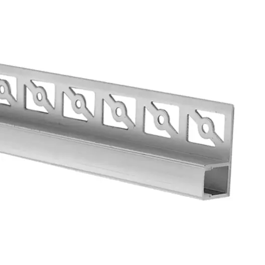 Монтажен профил Elmark за LED лента  стълбища, 20 IP, алуминий, ELM301/2