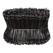 Тел Edma арматурна с куки за връзване 1.1 мм, 140 мм, 1000 бр. - product - 087 EDM 176