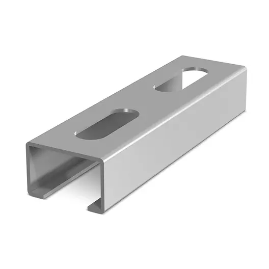 Профил монтажен Niczuk перфориран единичен  18x1.25x2000 мм, SZ-W