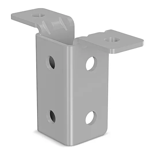 Планка за монтаж на профили Niczuk ъглова поцинкована  139x101.5x4 мм, MX3DMF