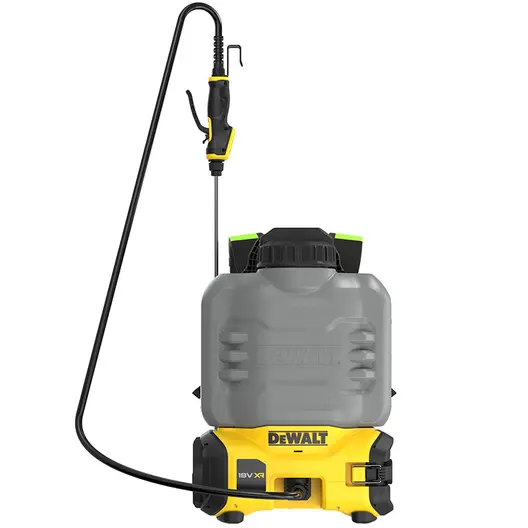 Акумулаторна пръскачка DeWALT гръбна за строителна химия  без батерия и зарядно, 15 л, 18 V, 10.3 bar, DCCS1100N