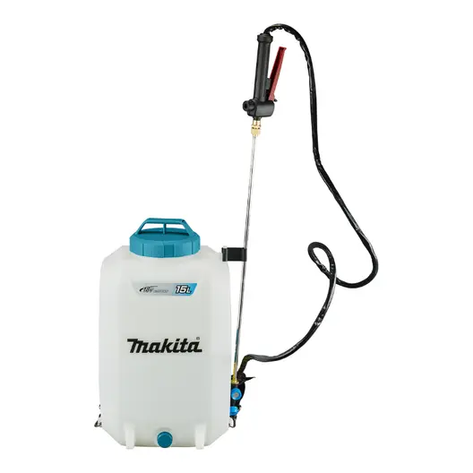 Гръбна акумулаторна пръскачка Makita  без батерия и зарядно, 15 л, 18 V, 5 bar, DUS158Z