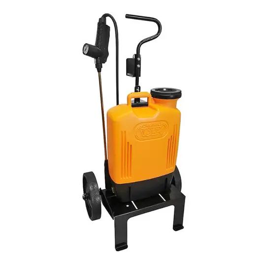 Гръбна акумулаторна пръскачка Volpi Originale  с 1 батерия и зарядно, 15 л, 12 V, 8 Ah, NBR, Elettrolithium