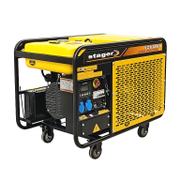 Генератор за ток Stager дизелов монофазен с електростартер  12 000 W, 16.09 к.с., 16.2 A, 230/400 V, YDE12E3 - product - 094 AGT3918