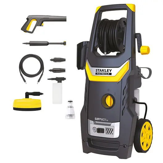 Електрическа водоструйка Stanley Fatmax  2100 W, 480 л/ч, 160 bar, 395x258x707 мм, SXFPW21BP-E