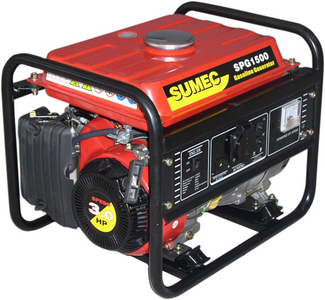 Генератор Sumec бензинов монофазен 1500 W, 3 к.с., 230 V, SPG 1500